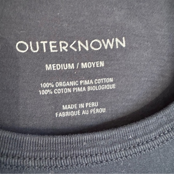 Outerknown Sojourn Organic Pima Cotton Made In Peru Men’s T-shirt Size Medium - Picture 3 of 9